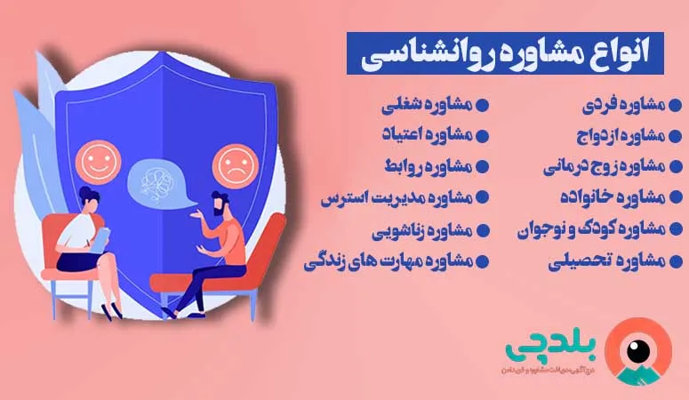 انواع مشاوره روانشناسی